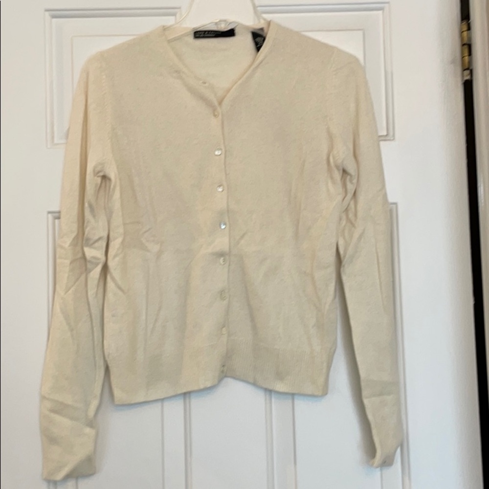 Cashmere cardigan